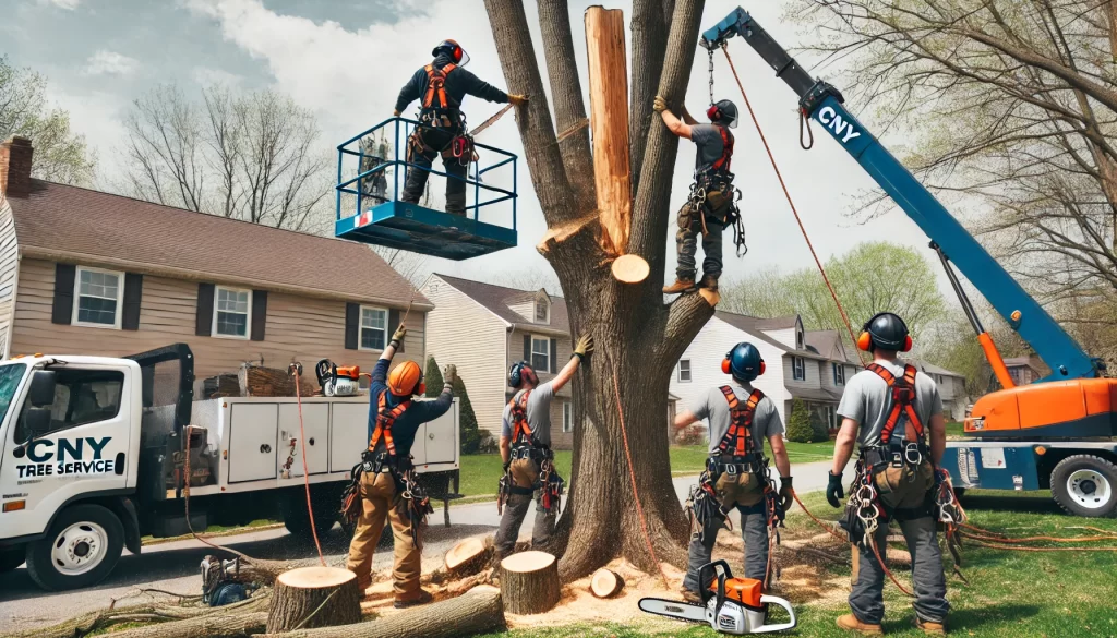 Complete Tree Removal by CNY Tree Service
