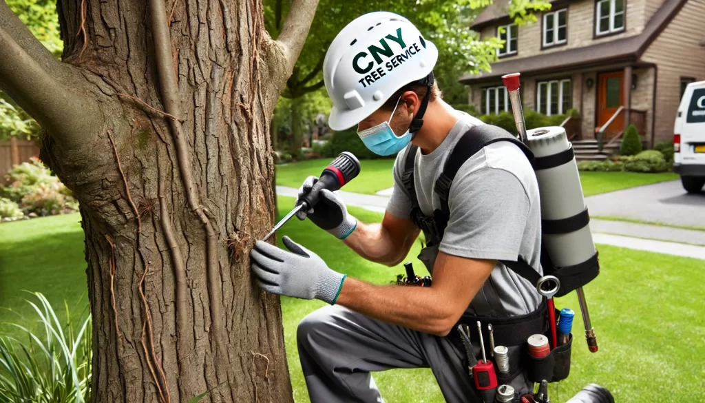 CNY Staff Doing a Tree Inspection